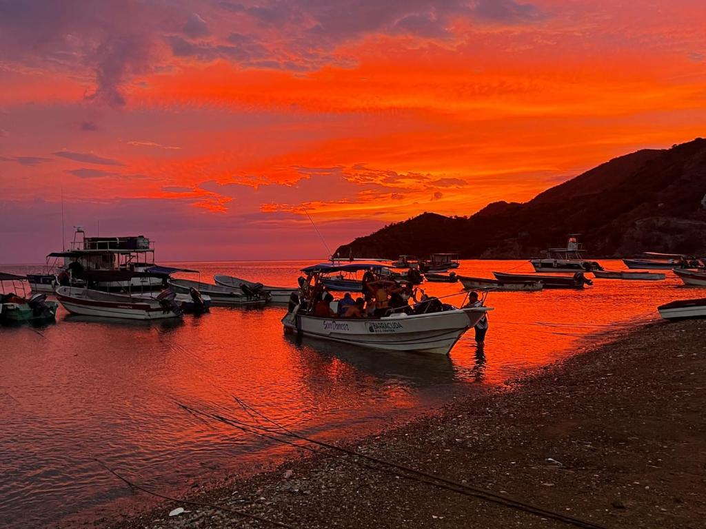 Atardecer en Taganga