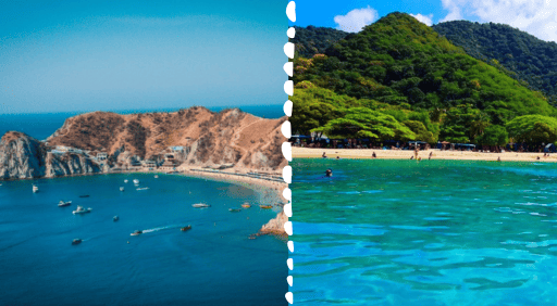 Playa Blanca vs Playa Cristal: ¿Cuál es la mejor playa de Santa Marta para visitar?